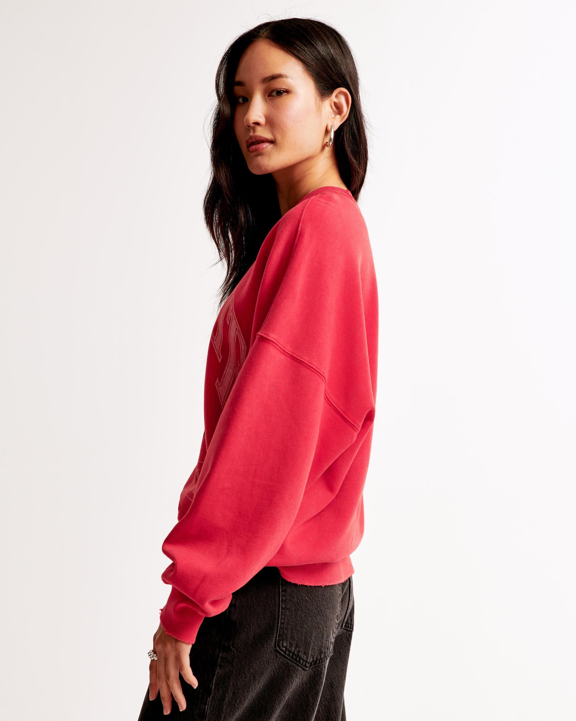 The Ohio State University Graphic Oversized Sunday Crew Product Image