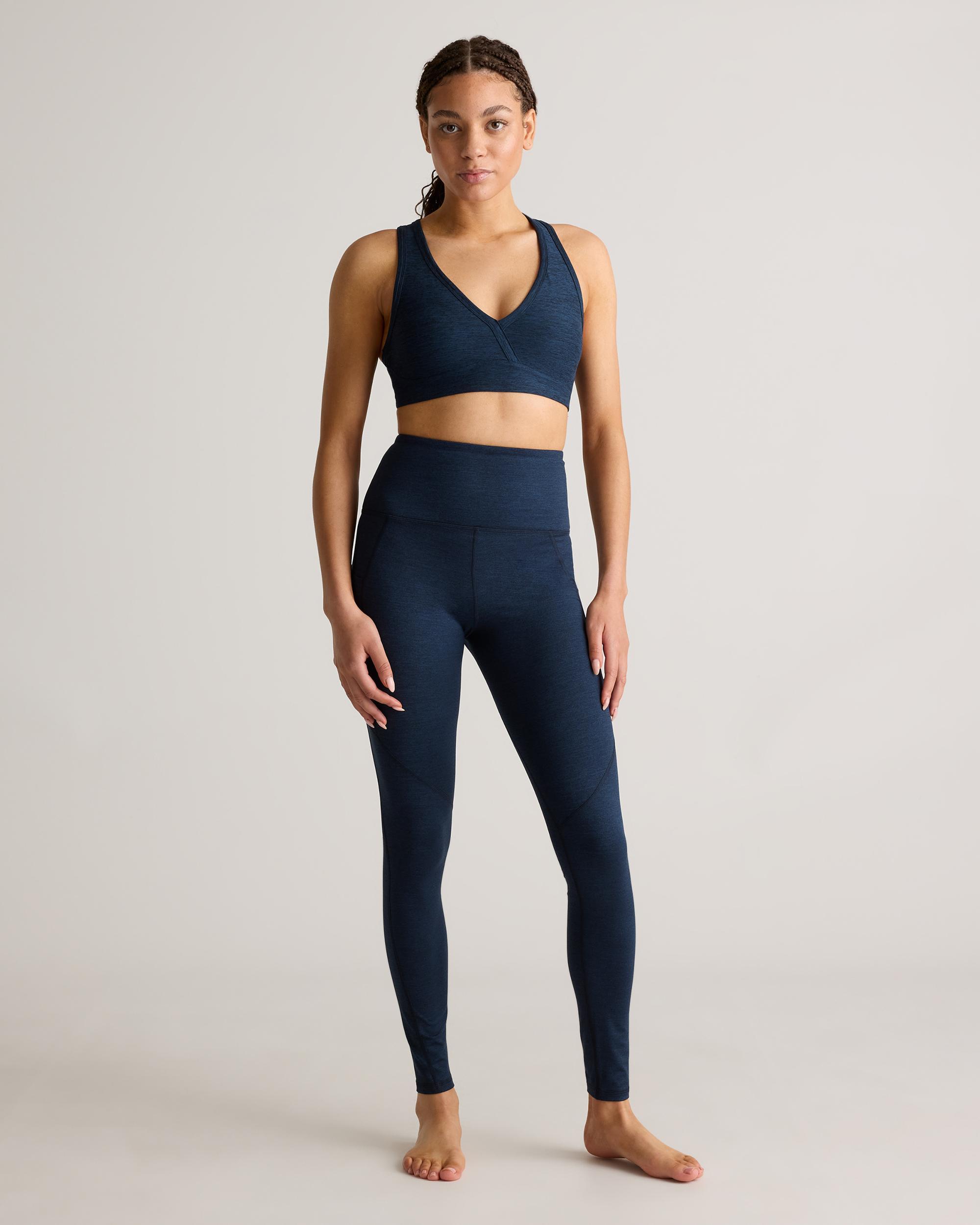 Quince | Women's Ultra-Soft High-Rise Pocket Legging Size XS, Nylon/Spandex Product Image