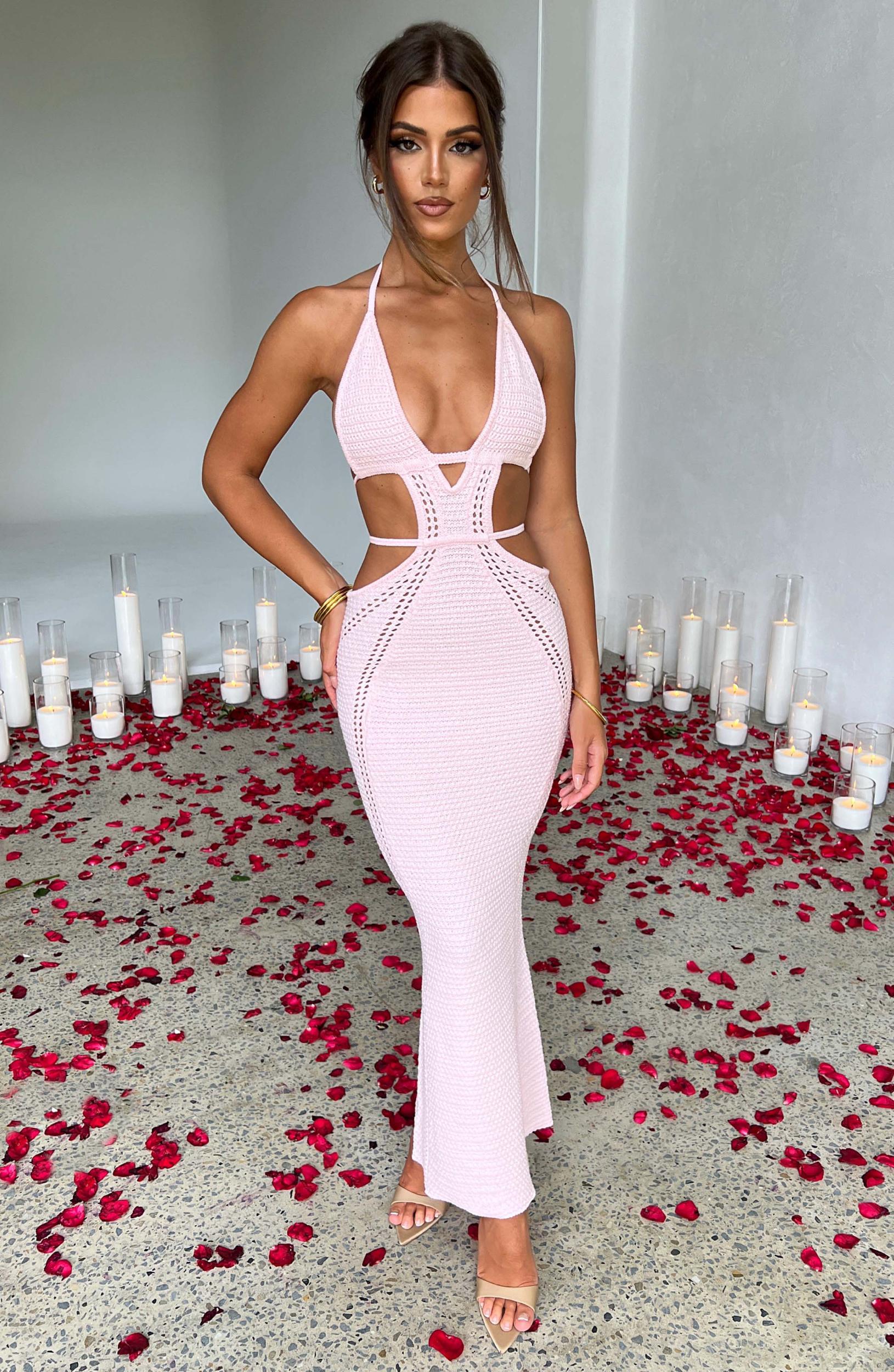 Arabella Maxi Dress - Blush Product Image