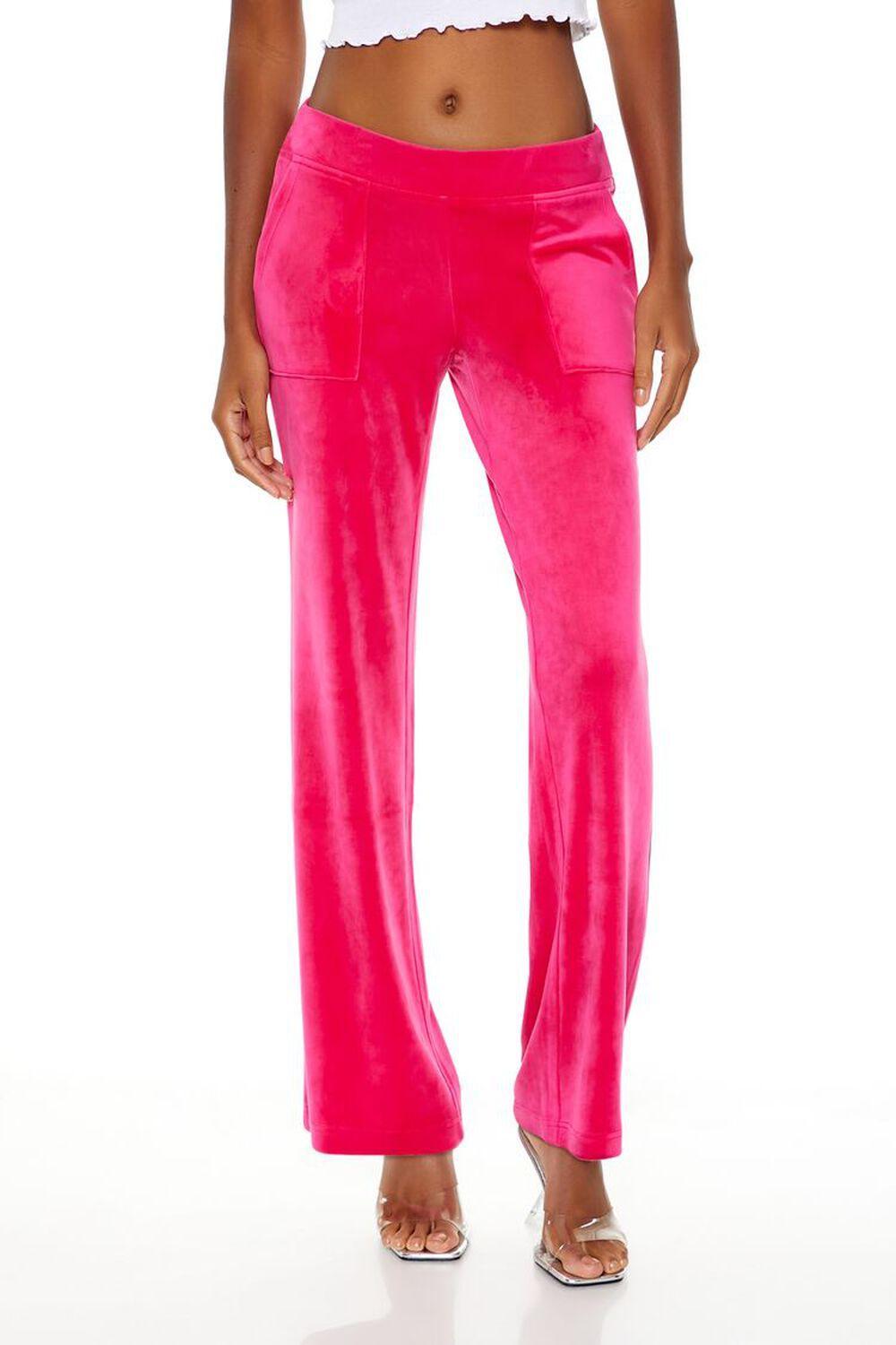 Juicy Couture Velour Flare Pants | Forever 21 Product Image