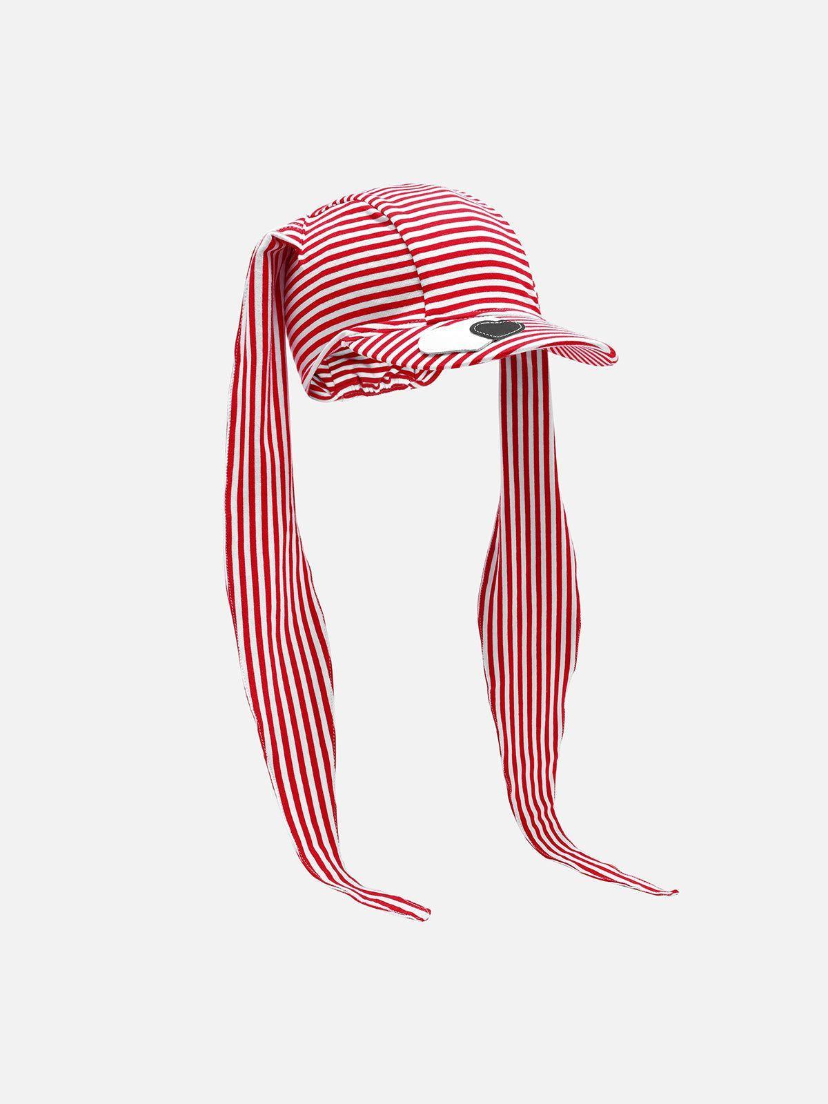 Stripe Heart Cap Product Image