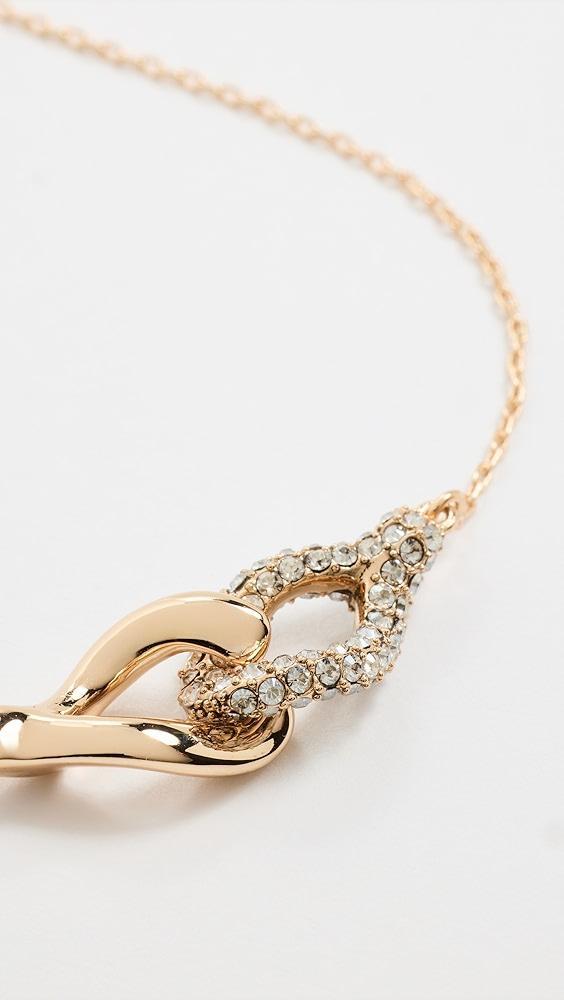 Tory Burch Interlocking Wishbone Pendant Necklace | Shopbop Product Image