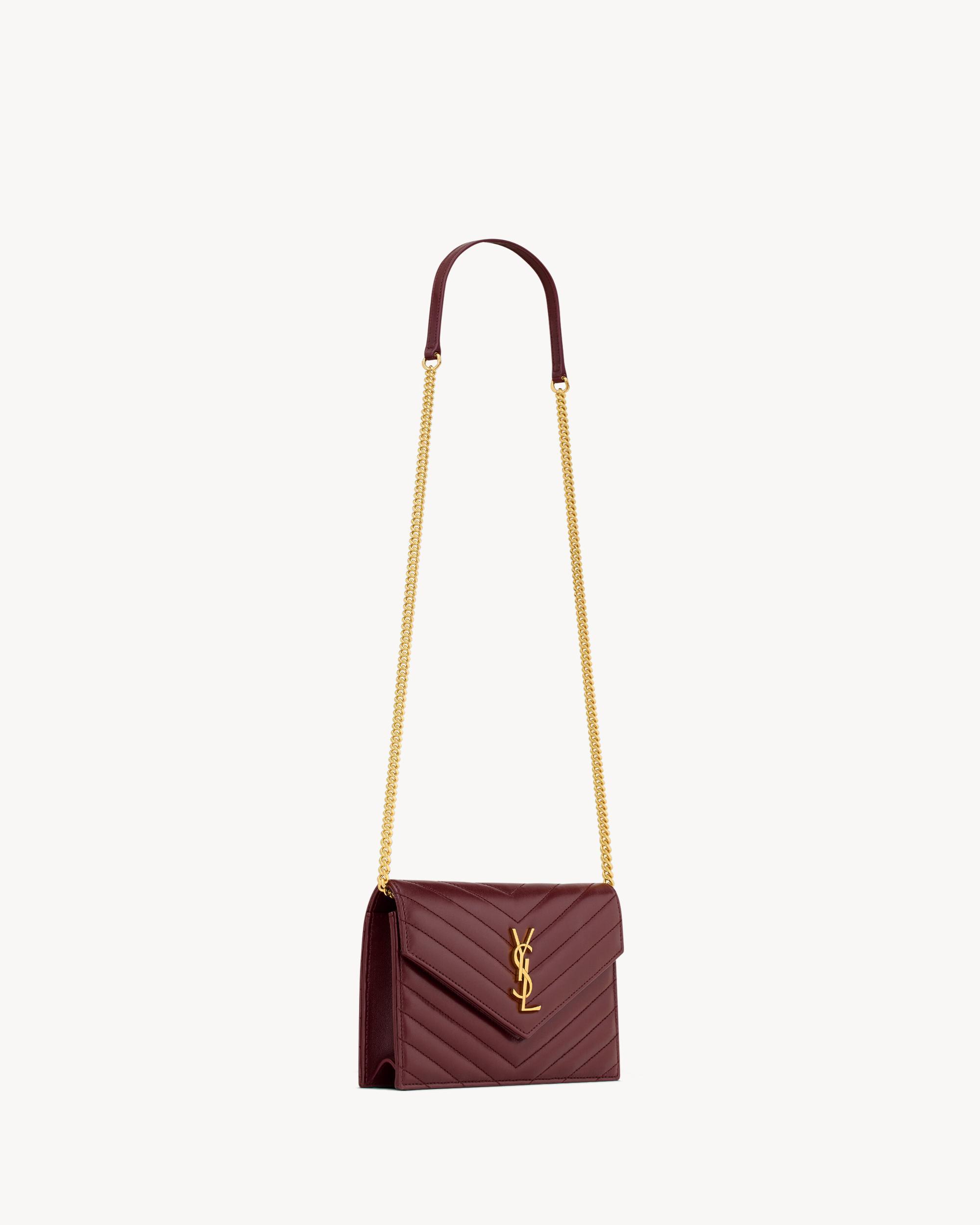 CASSANDRE ENVELOPE CHAIN WALLET IN LAMBSKIN Product Image