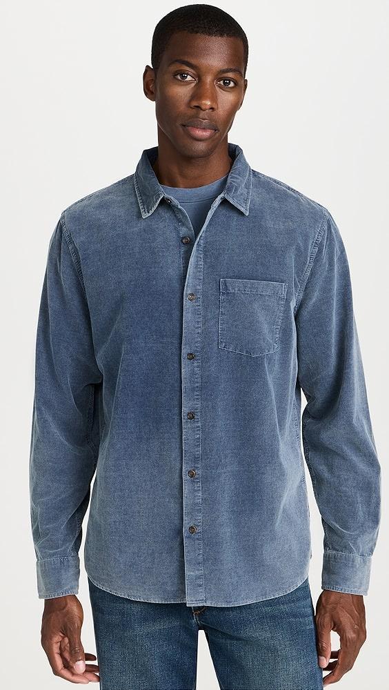 Marine Layer Classic Fit Lightweight Corduroy Shirt | Shopbop Product Image