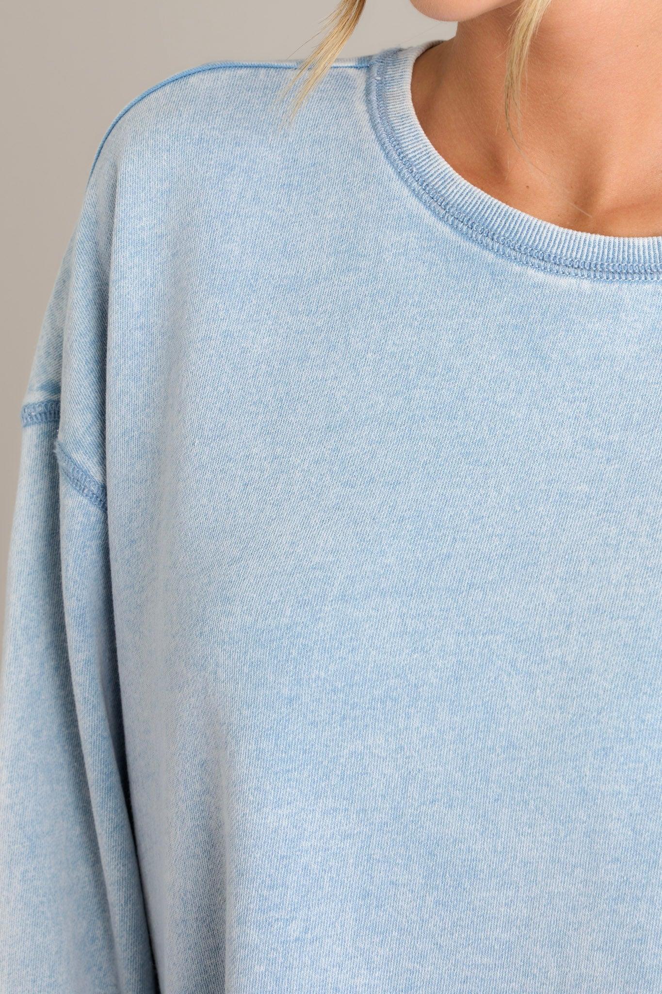 Z-Supply Knit Denim Washed Indigo Modern Weekender Product Image