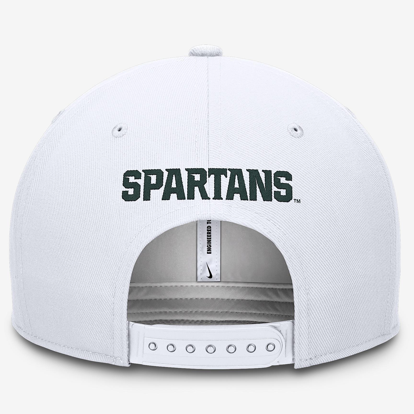 Michigan State Spartans On-Field Pro Men's Nike Dri-FIT College Adjustable Hat Product Image