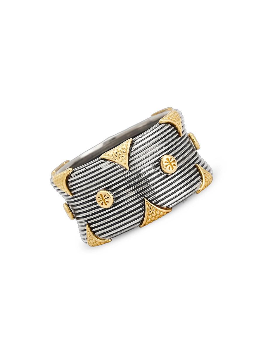 Delos Two-Tone Band Ring Product Image