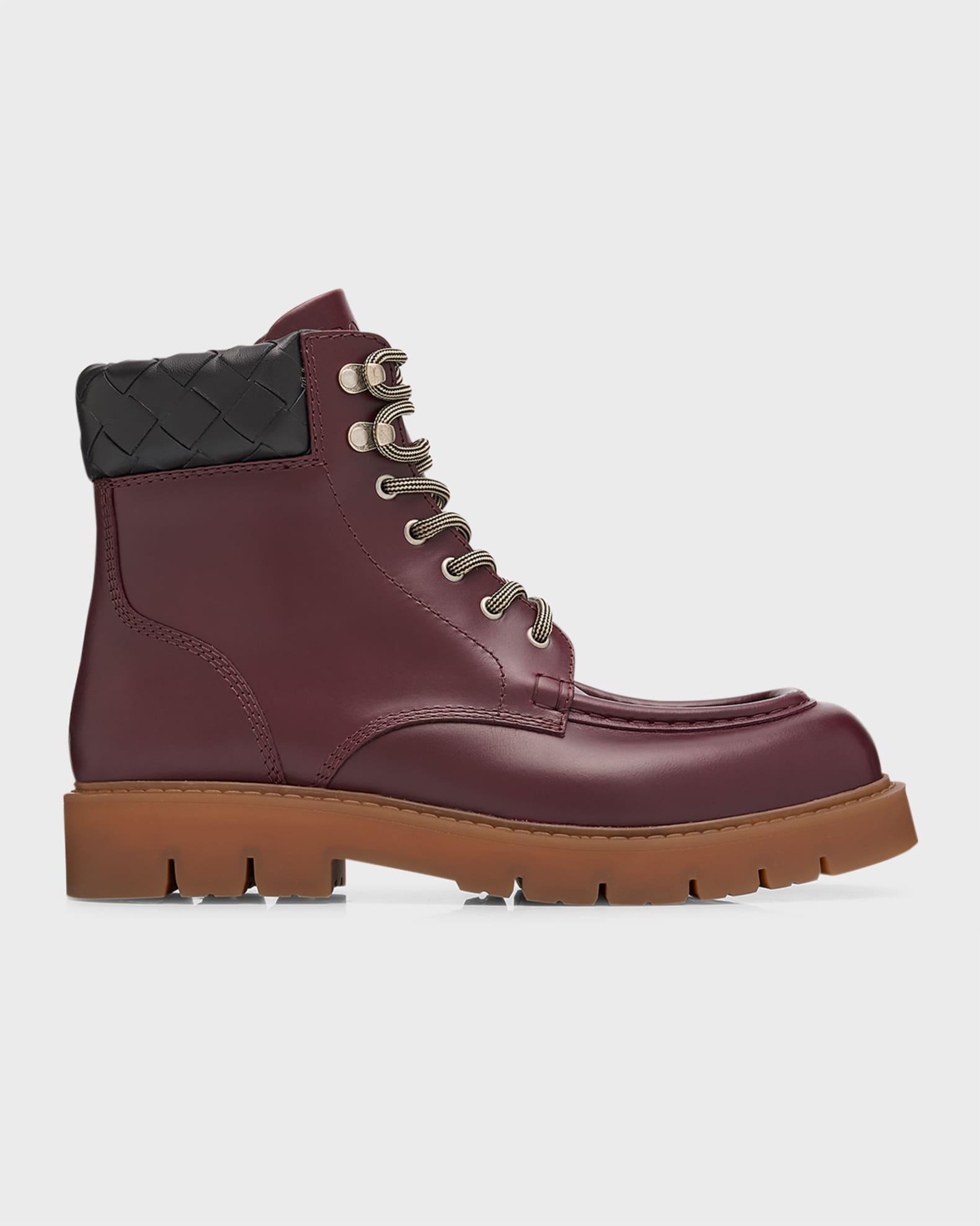 Men's Haddock Leather Lace-Up Boots Product Image