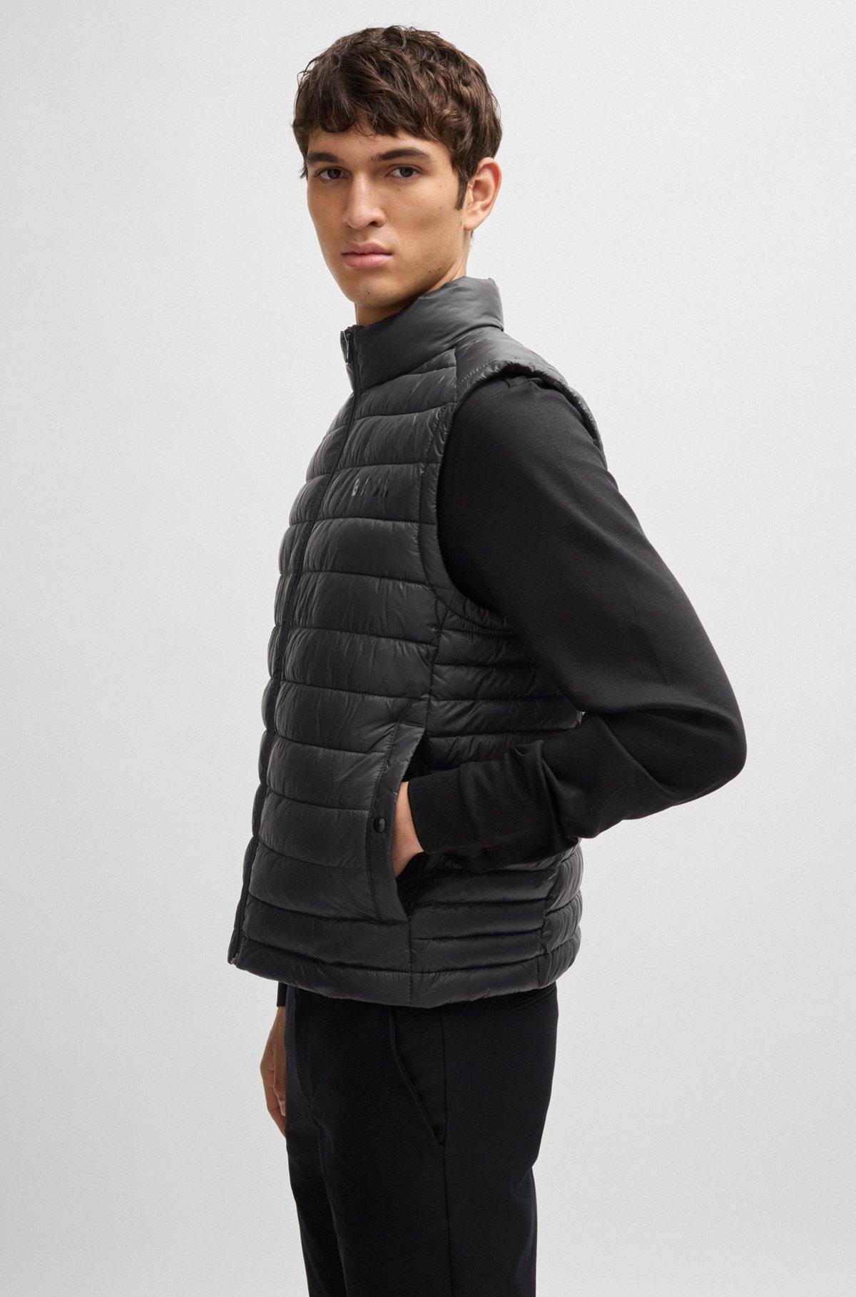 Packable gilet with tonal logo Product Image