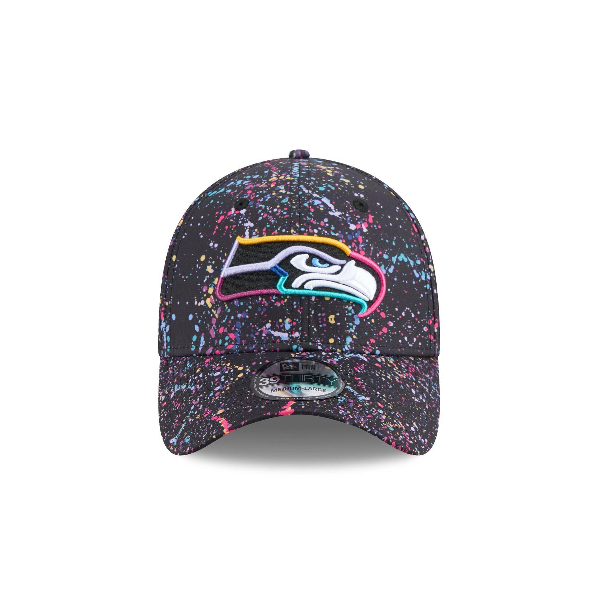 Seattle Seahawks 2025 Crucial Catch 39THIRTY Stretch Fit Hat Male Product Image