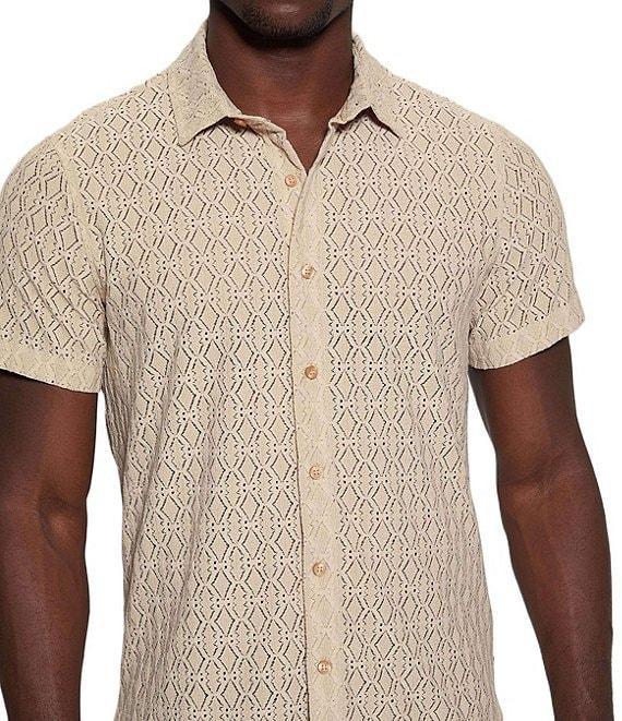 Guess Reeves Short Sleeve Woven Shirt Product Image