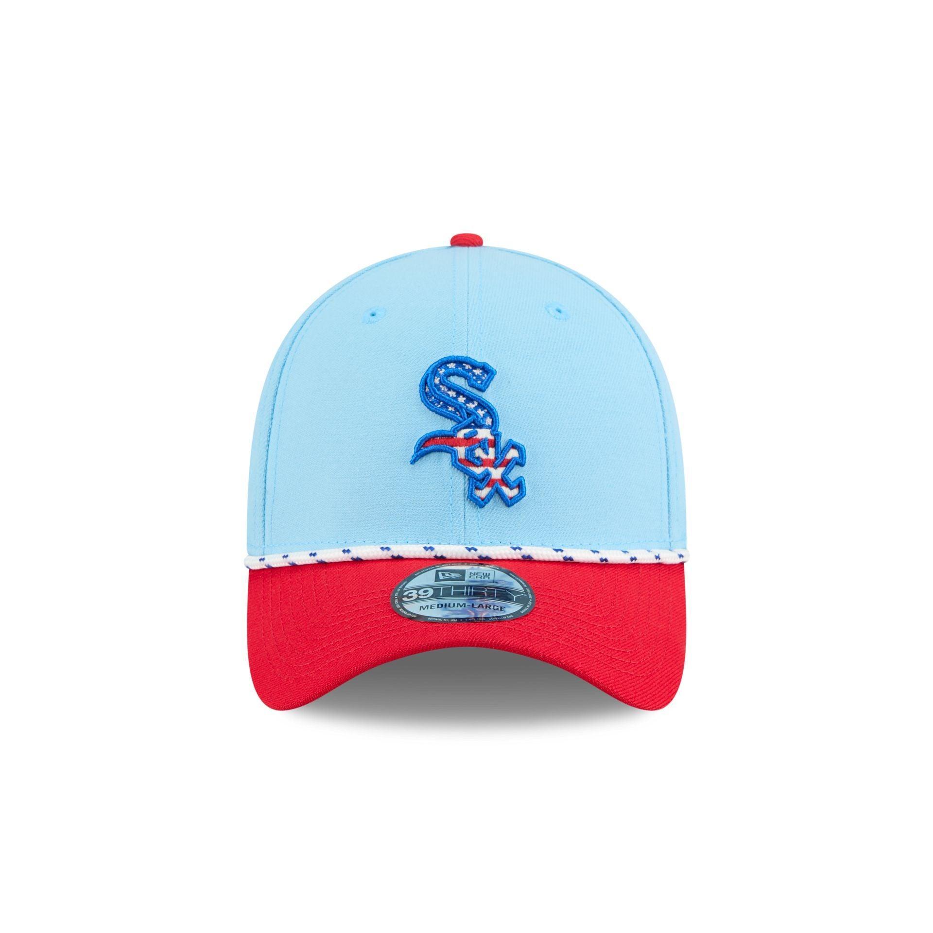 Chicago White Sox Independence Day 2025 39THIRTY Stretch Fit Hat Male Product Image