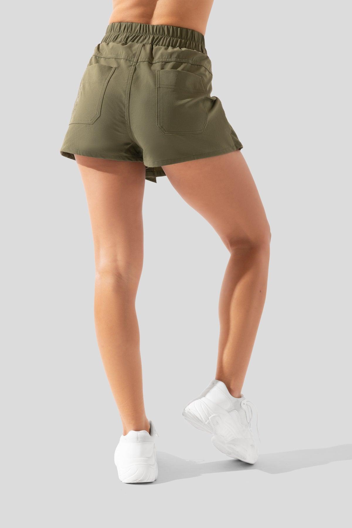 That's a Wrap Skort - Pecan Product Image