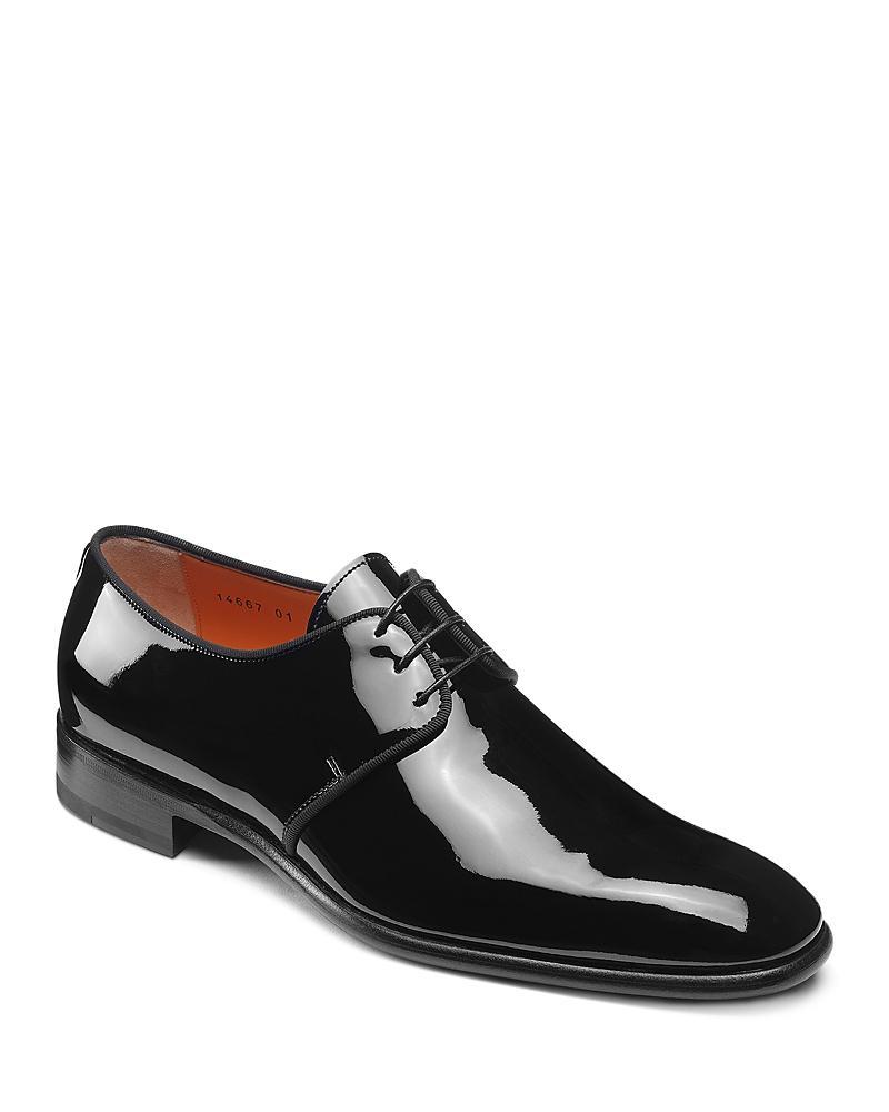 Santoni Mens Isogram-V2-01 Lace Up Formal Dress Shoes Product Image