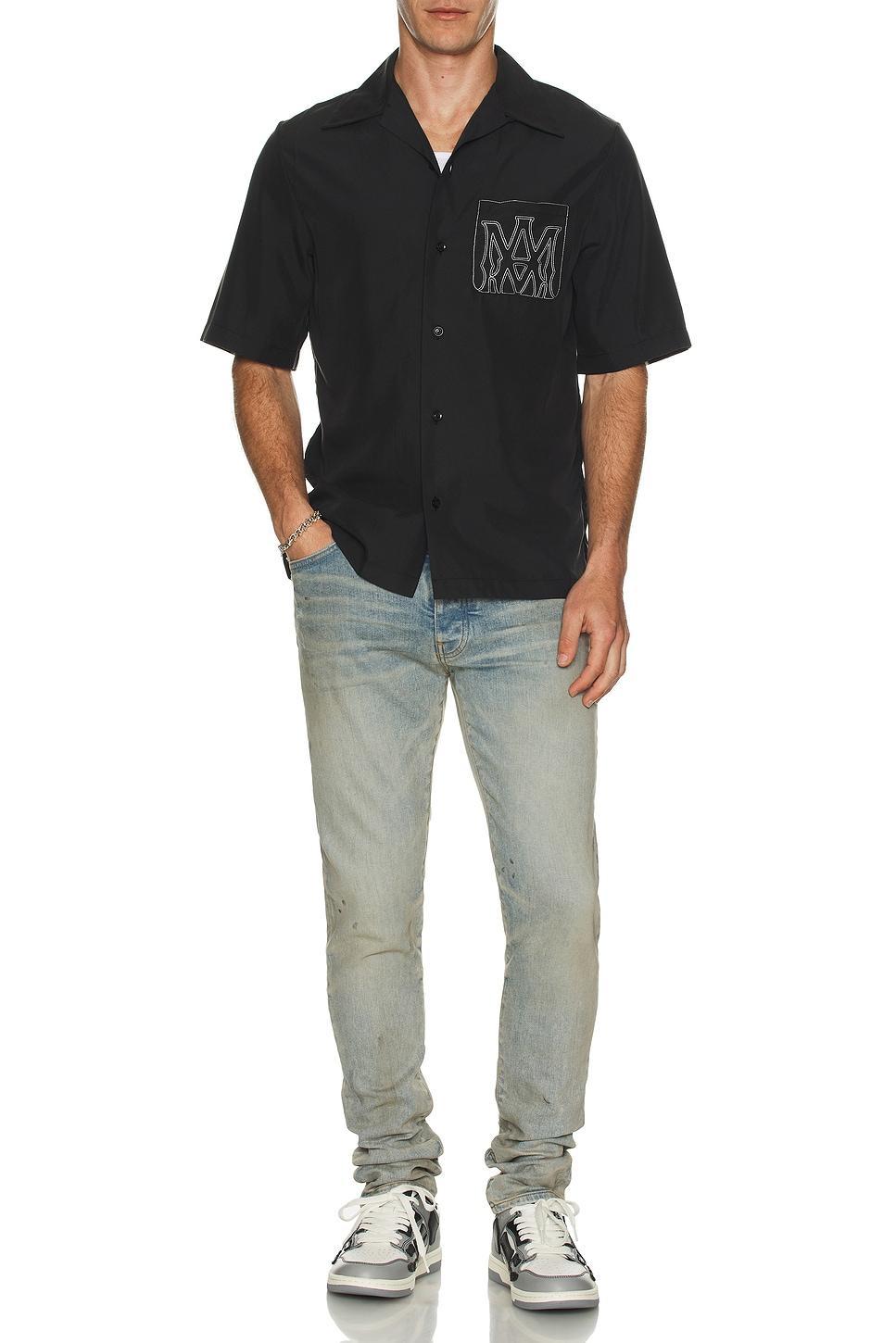 MA Outline Bowling Shirt Product Image