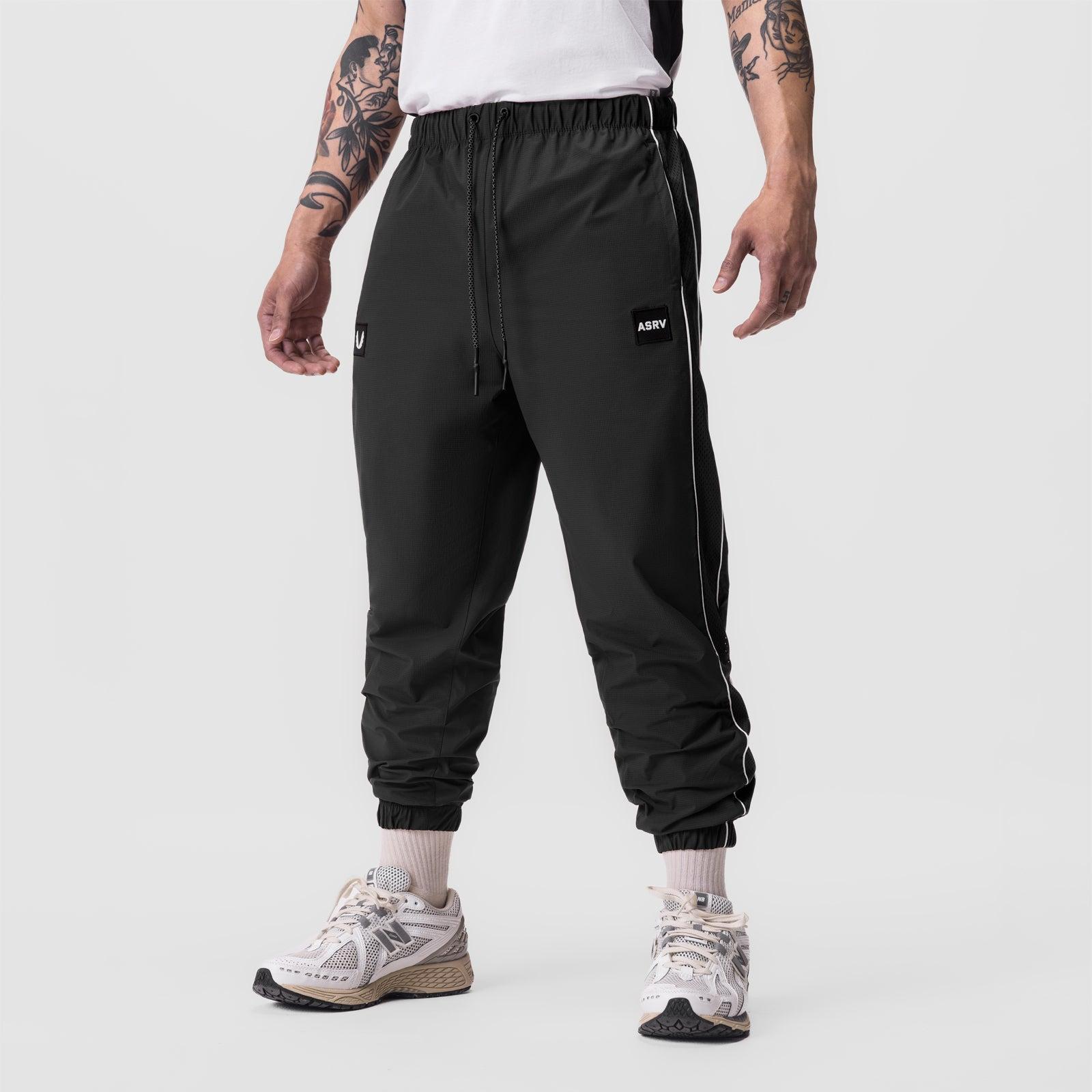 0796. Ripstop Oversized Track Pant  - Dusk Black Product Image