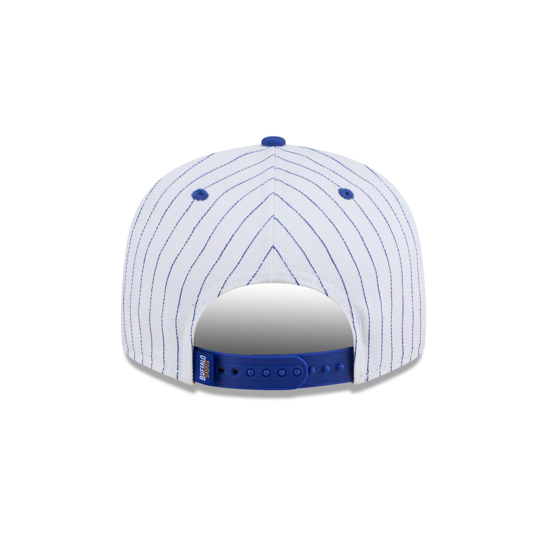 Buffalo Sabres Deceptor Pinstripe 9FIFTY Snapback Hat Male Product Image