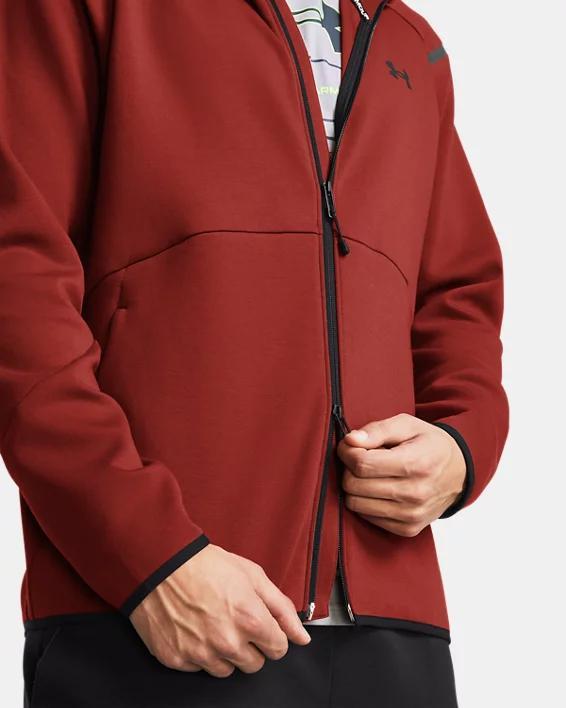 Under Armour Mens Under Armour Unstoppable Fleece Full-Zip Hoodie - Mens Product Image