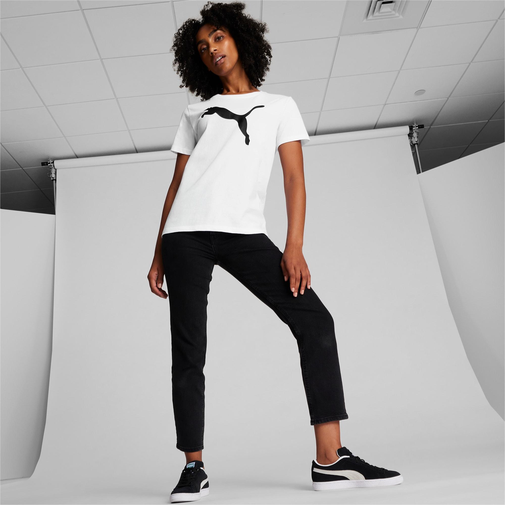 Essentials Big Cat Logo Women's Tee Product Image
