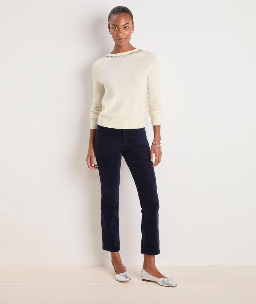 Rhinestone Embellished Sweater Product Image