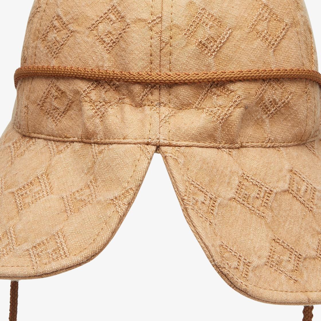 HatBrown FF canvas hat Product Image