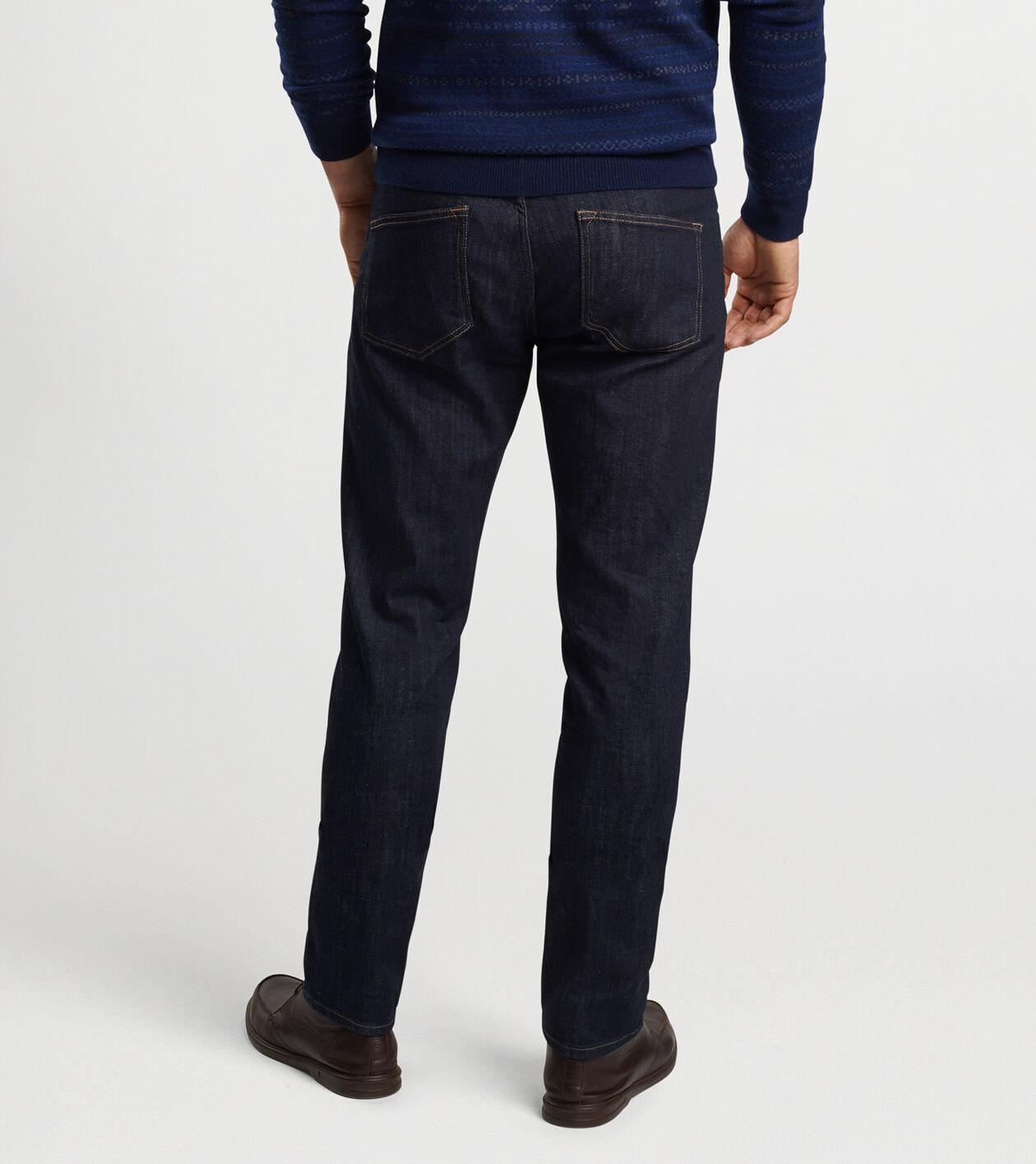 Vintage Washed Five-Pocket Denim Product Image