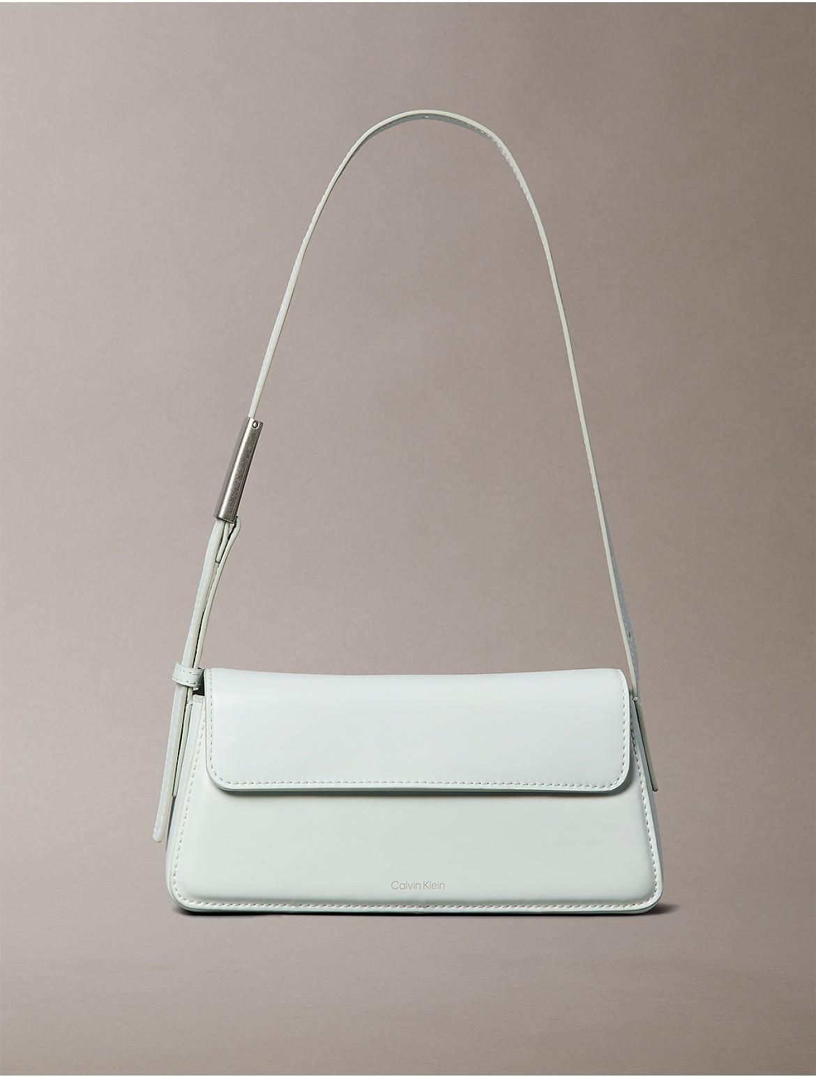Calvin Klein Women's Belted Small Shoulder Bag - Black Product Image