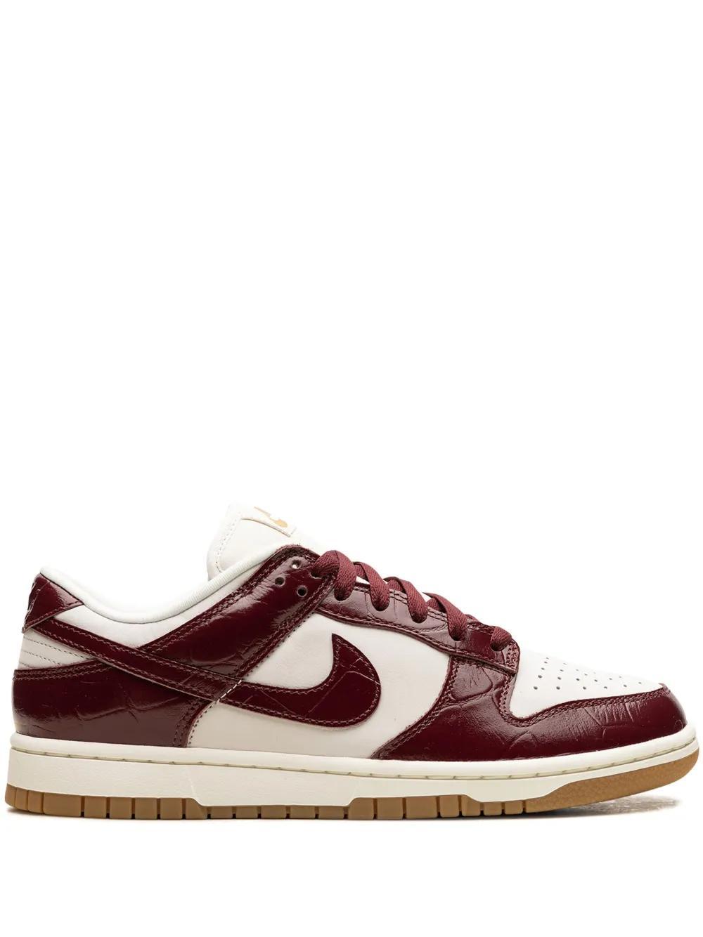 Dunk Low LX "Team Red Croc" sneakers Product Image