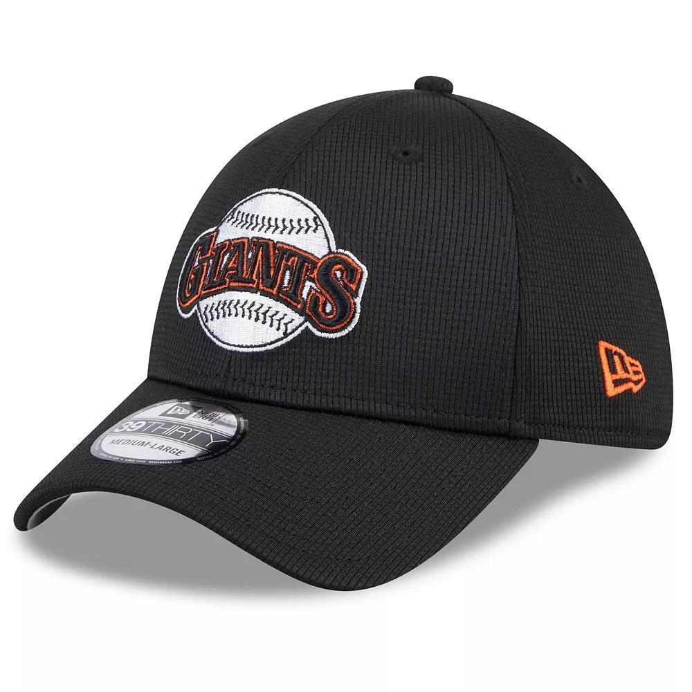 Men's New Era  Black San Francisco Giants 2024 Batting Practice 39THIRTY Flex Hat, Size: Small/Medium Product Image