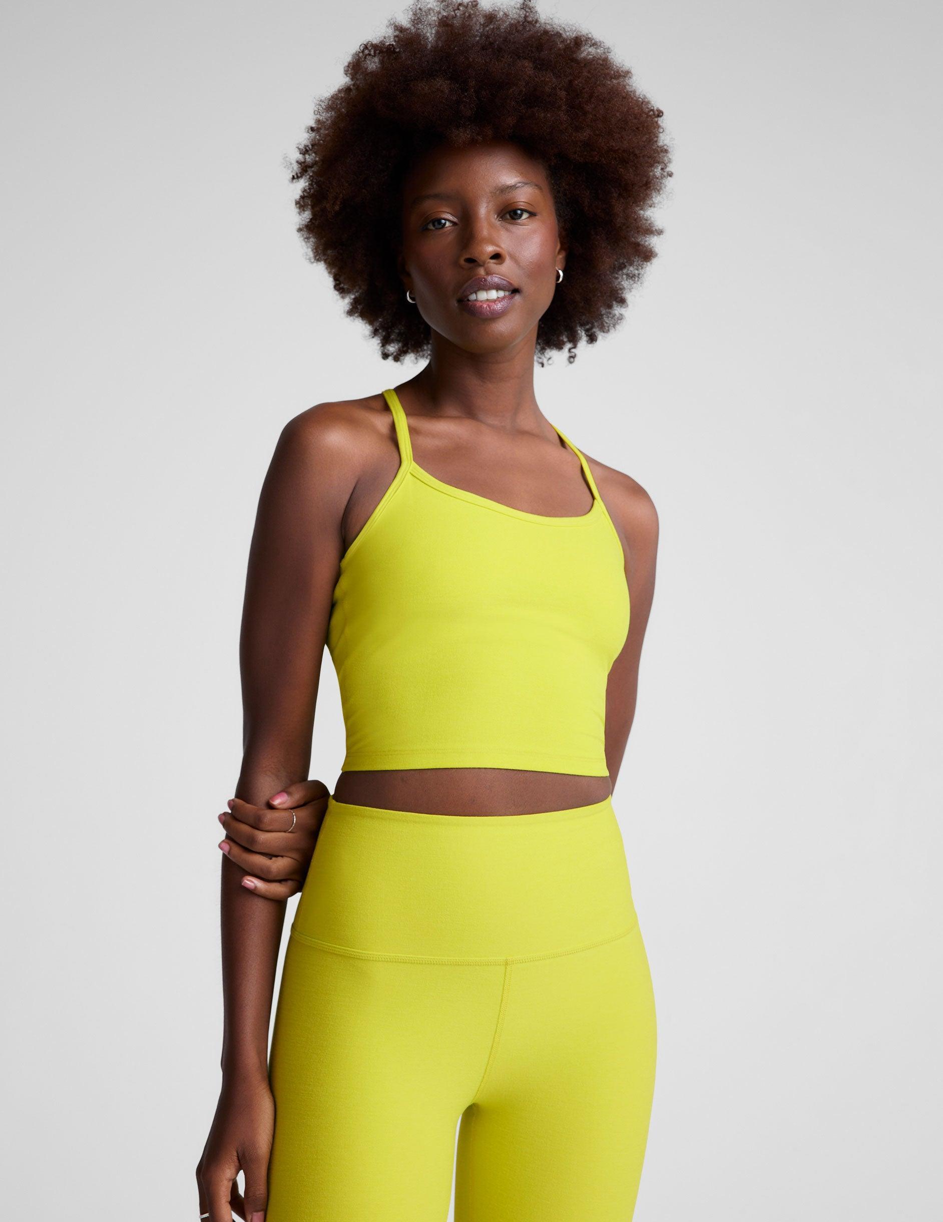 Spacedye Slim Racerback Cropped Tank Product Image