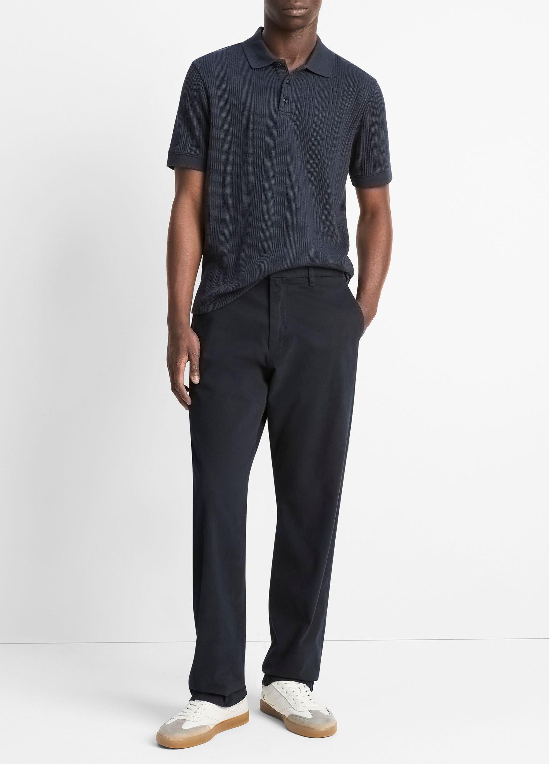 Variegated Pima Cotton Polo Shirt Product Image