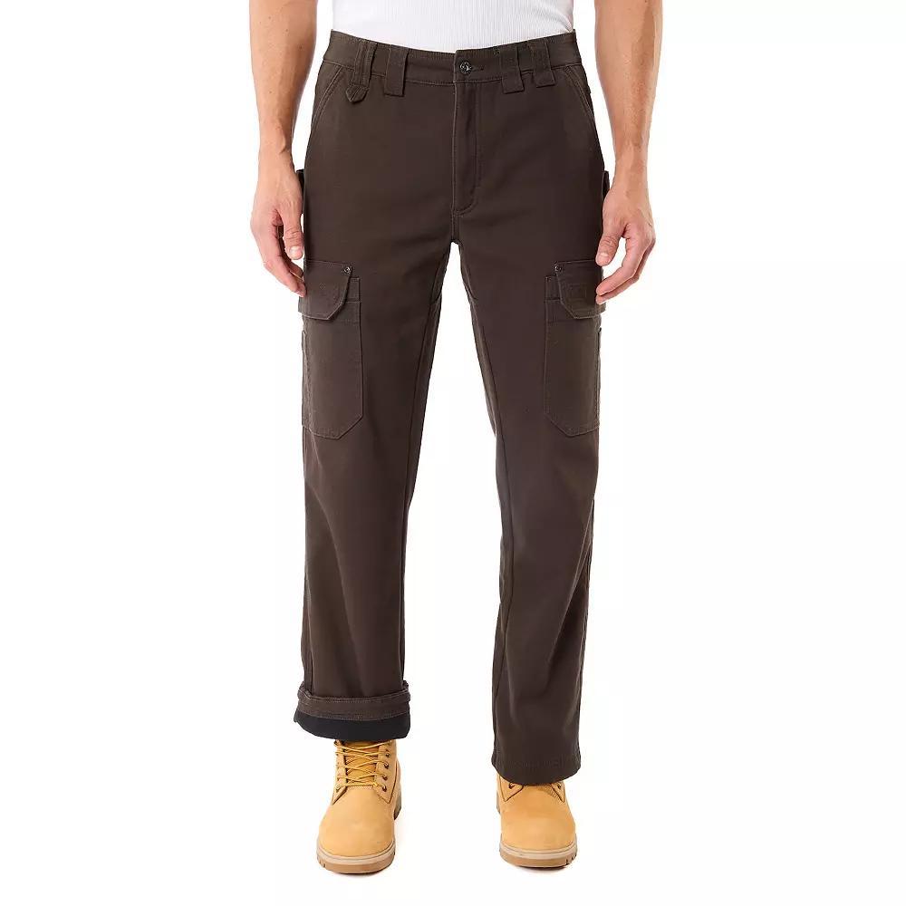 Mens Smith's Workwear Duck Canvas Gusset Utility Cargo Carpenter Pants, Men's, Size: 40 X 32, Granite Grey Product Image