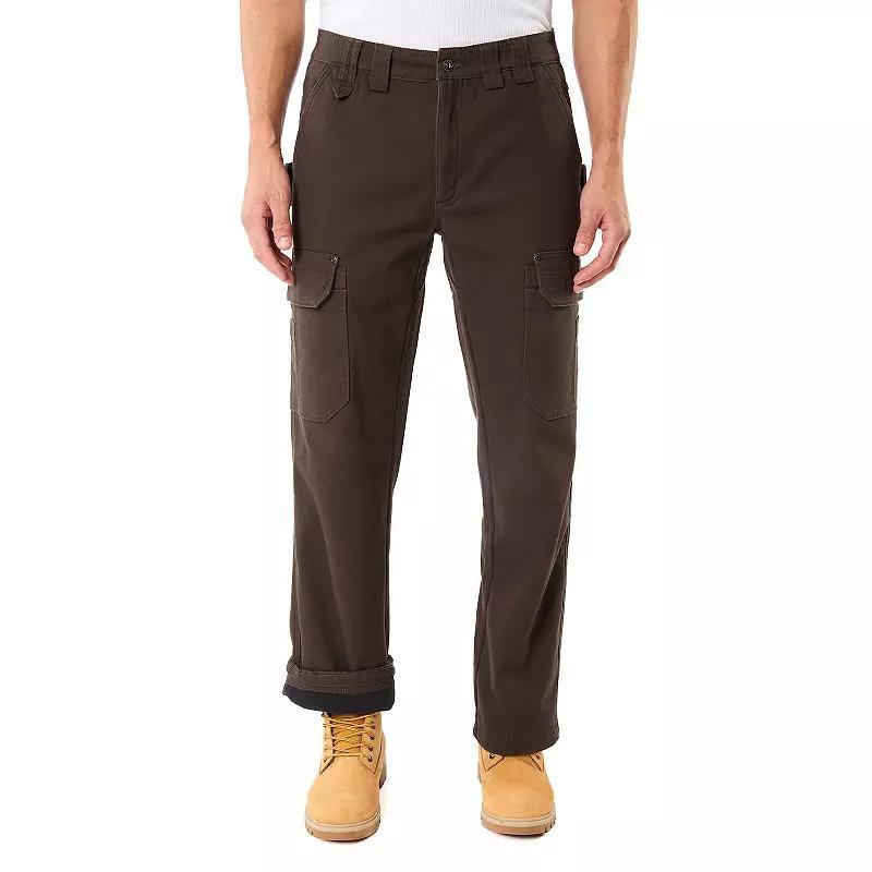 Mens Smith's Workwear Duck Canvas Gusset Utility Cargo Carpenter Pants, Men's, Size: 40 X 32, Granite Grey Product Image