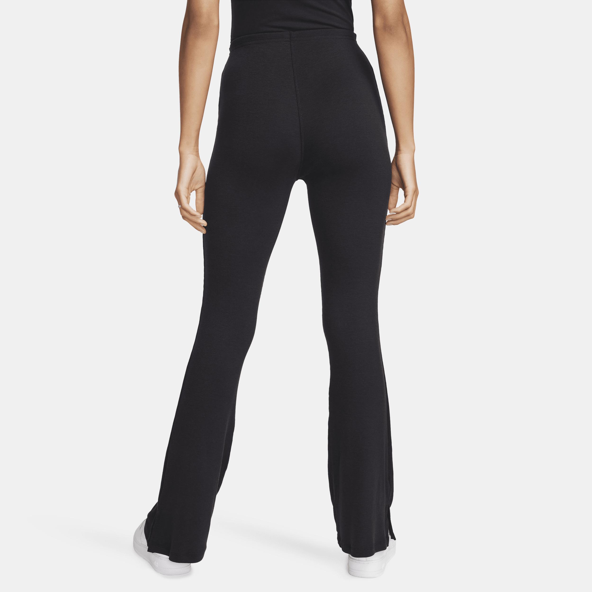 Nike Sportswear Chill Knit Women's Tight Mini-Rib Flared Leggings Product Image