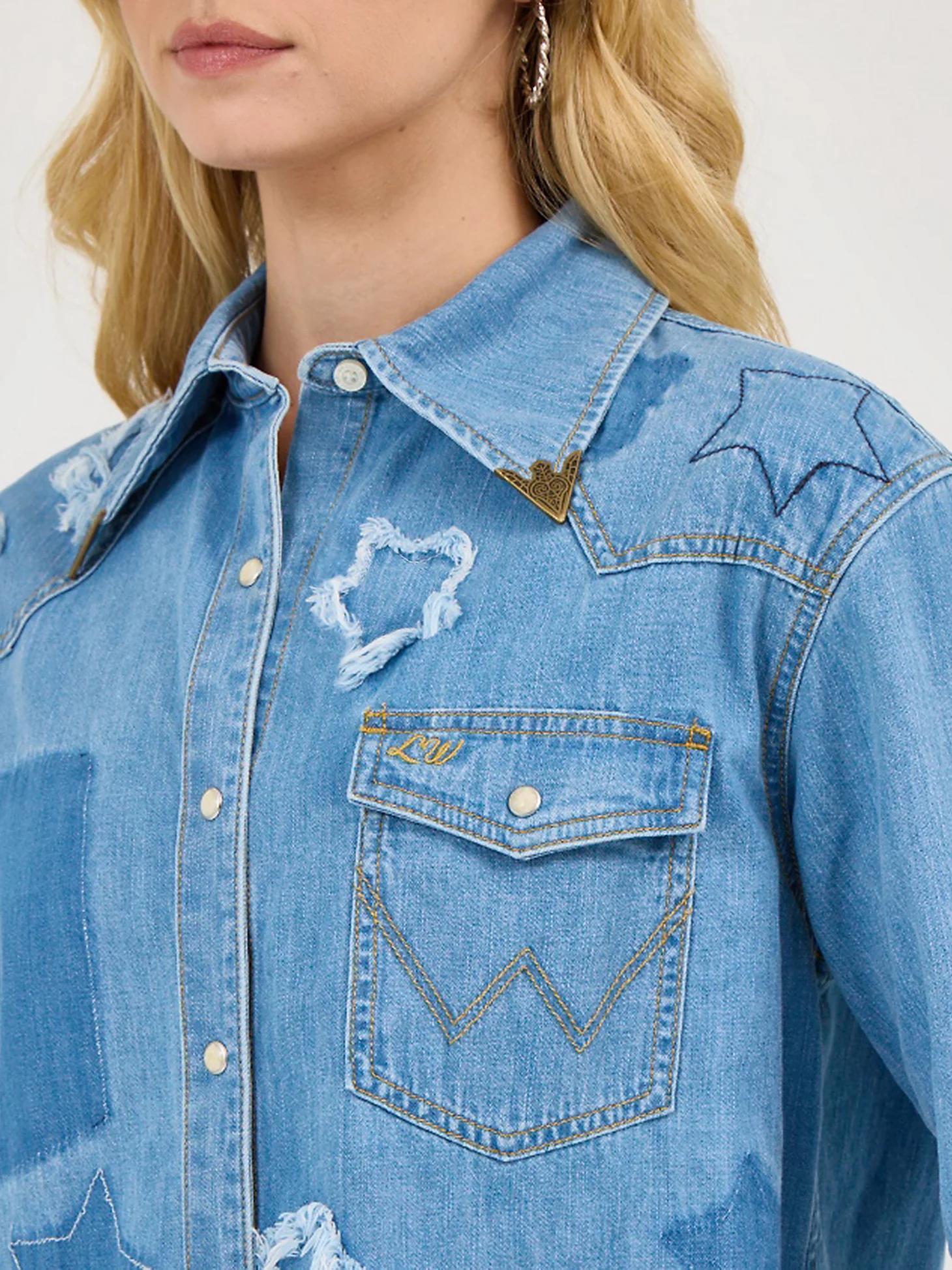 Wrangler x Lainey Wilson Starry Western Snap Shirt | Women's TOPS | Wrangler® Product Image