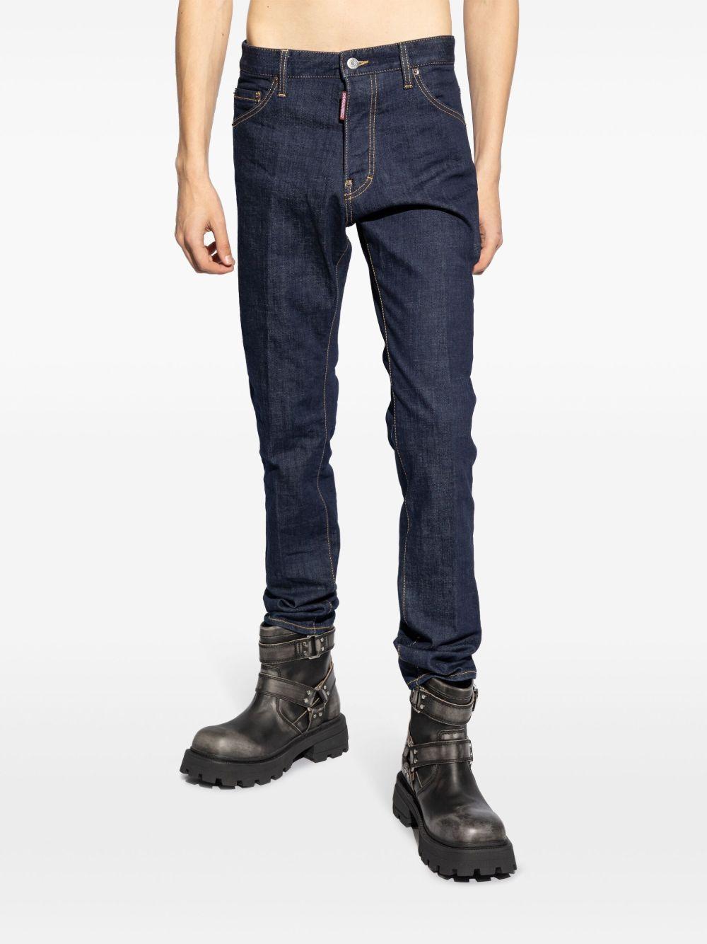 panelled slim-cut jeans Product Image