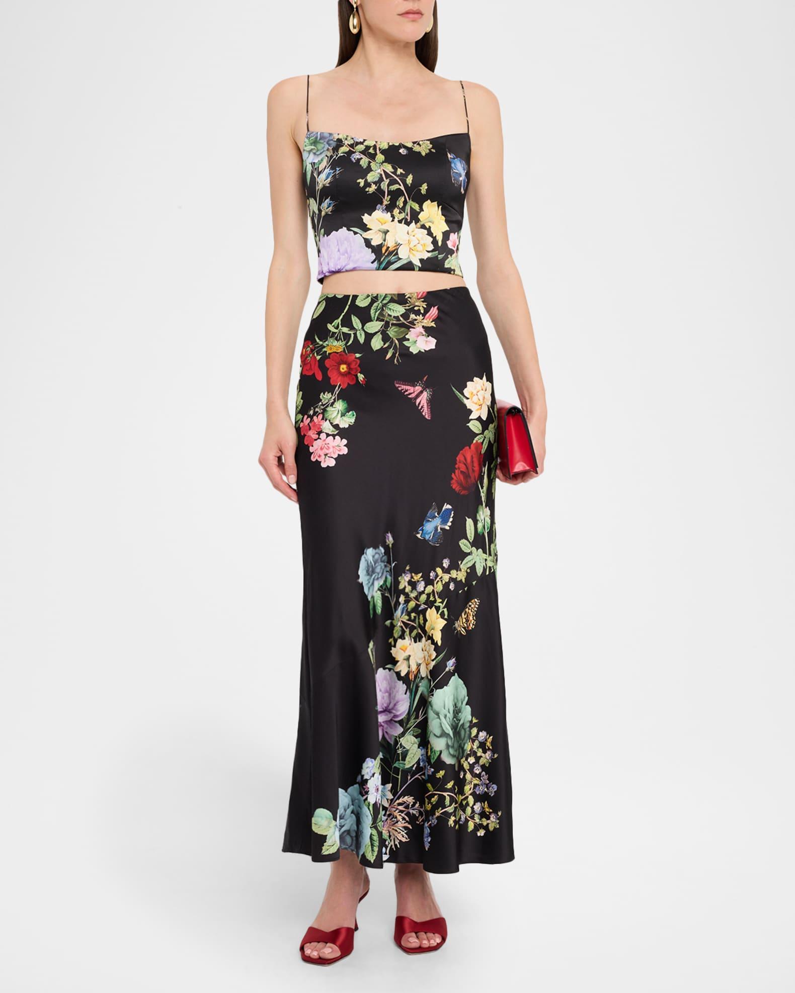 Terese Ankle-Length Slip Dress Product Image