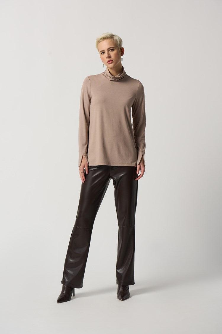 Joseph Ribkoff Jersey Knit Turtleneck Top Product Image