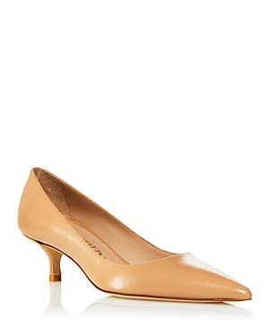 Stuart Patent Kitten-Heel Pumps Product Image