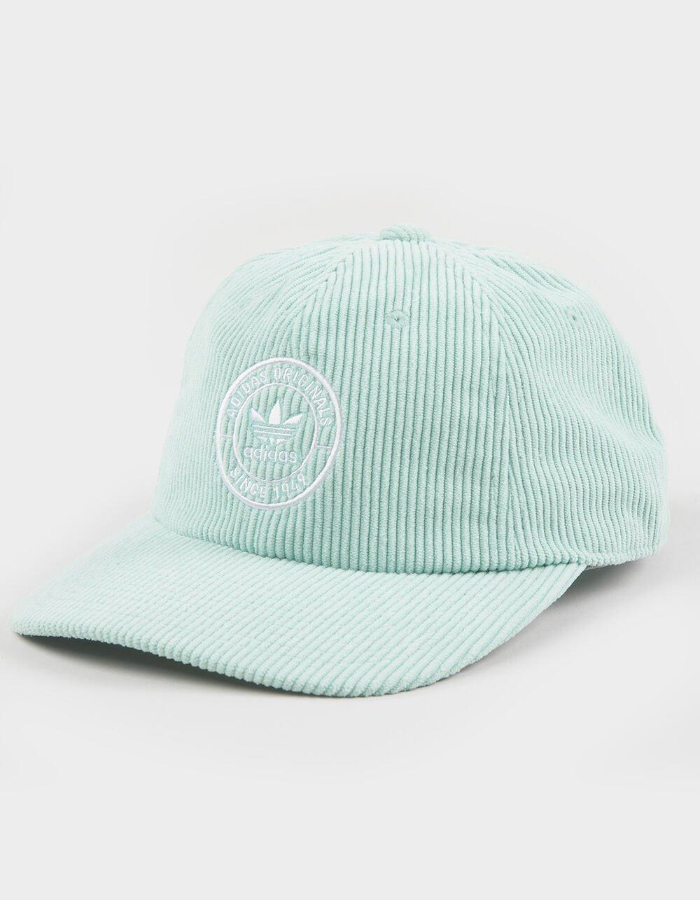 ADIDAS Resort Cord Strapback Hat - LT GREEN Product Image