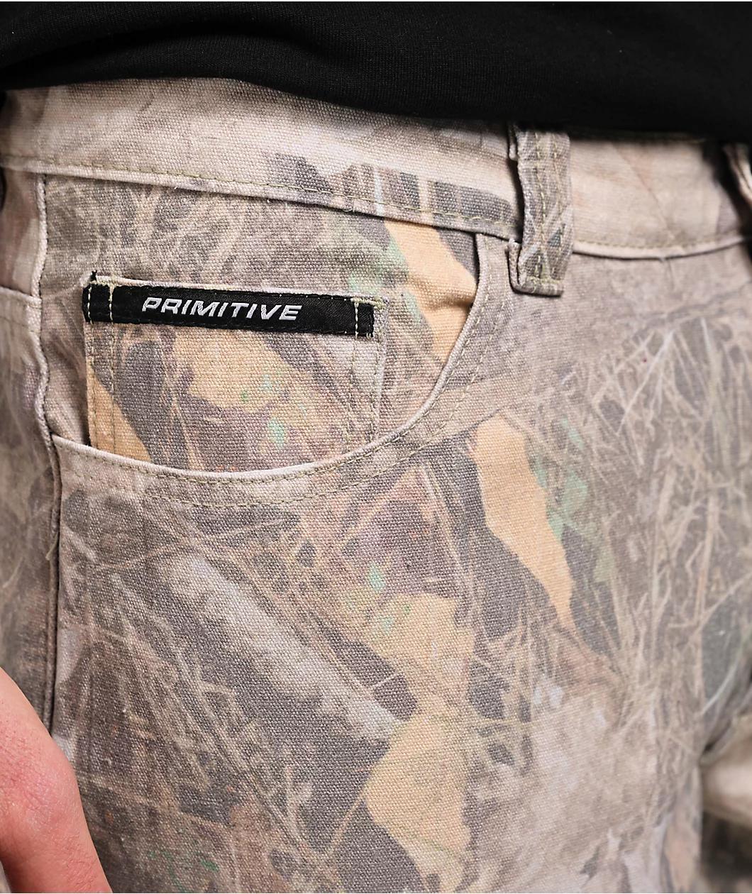 Primitive Temptation Camo Denim Shorts Product Image
