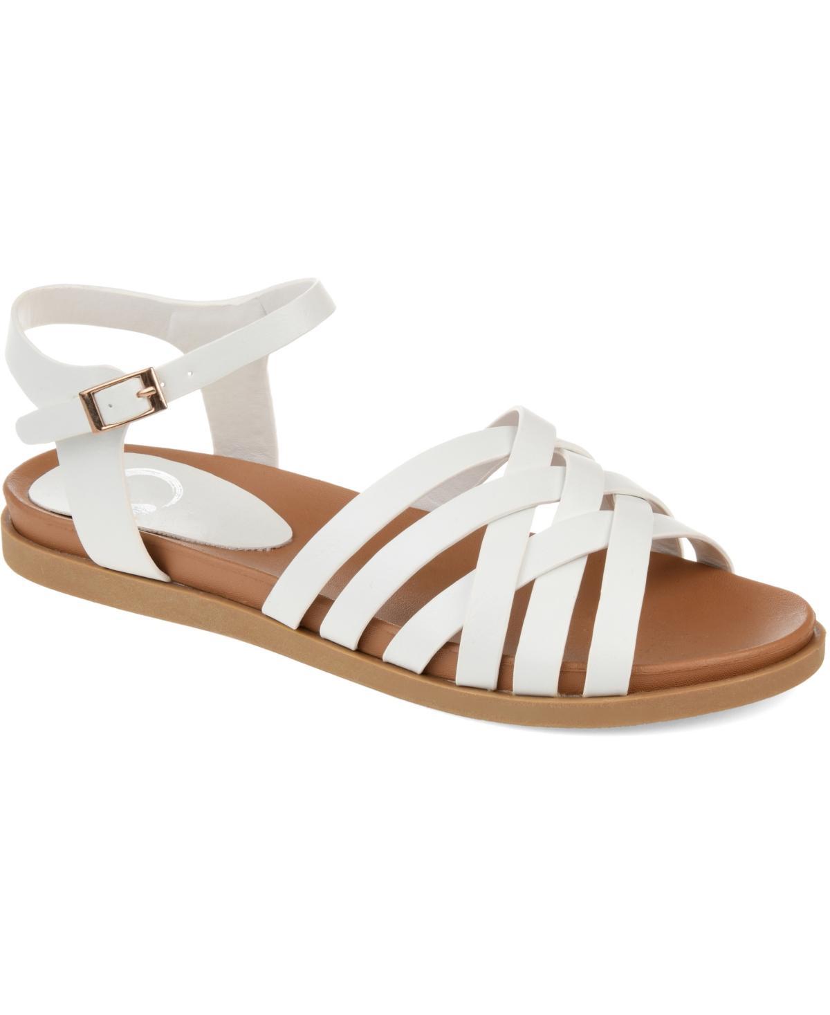 Journee Kimmie Womens Sandals Blue Product Image