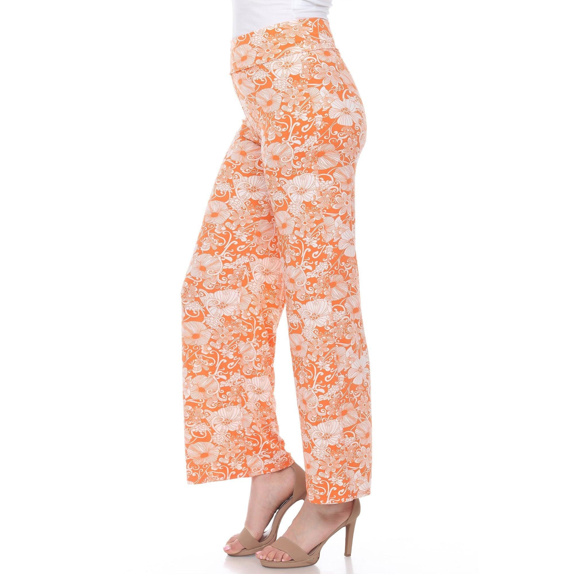 Floral Paisley Palazzo Pants Product Image