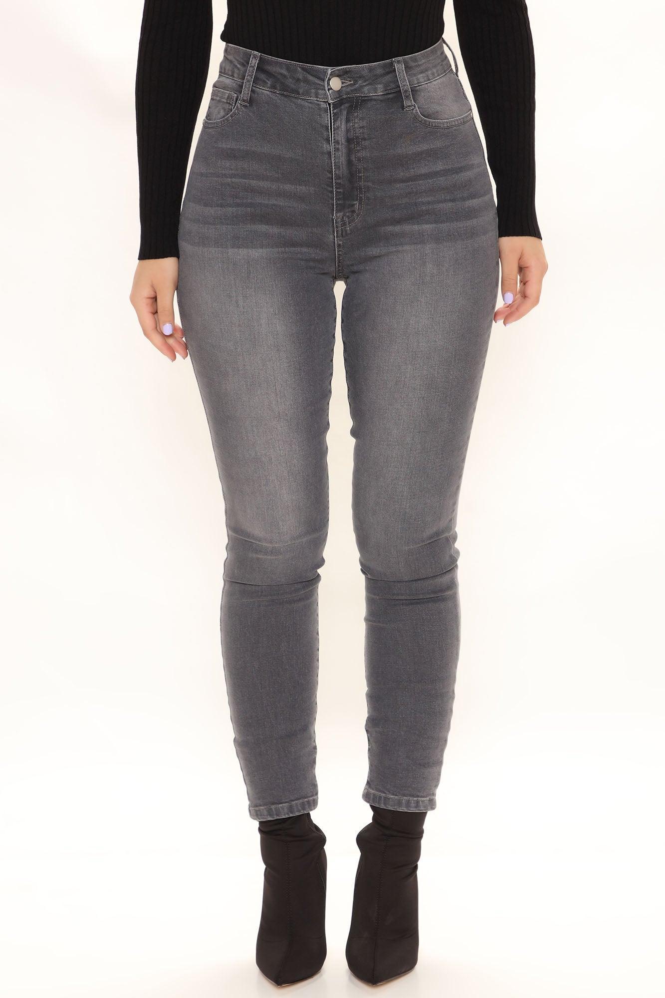 Jessica Skinny Jeans - Grey Product Image