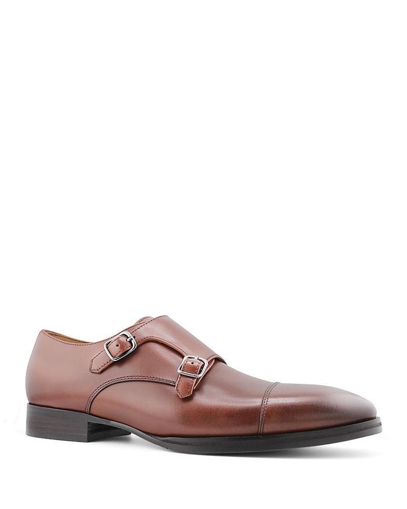 Gordon Rush Mens Brayden Double Buckle Monk Strap Cap Toe Dress Shoes Product Image