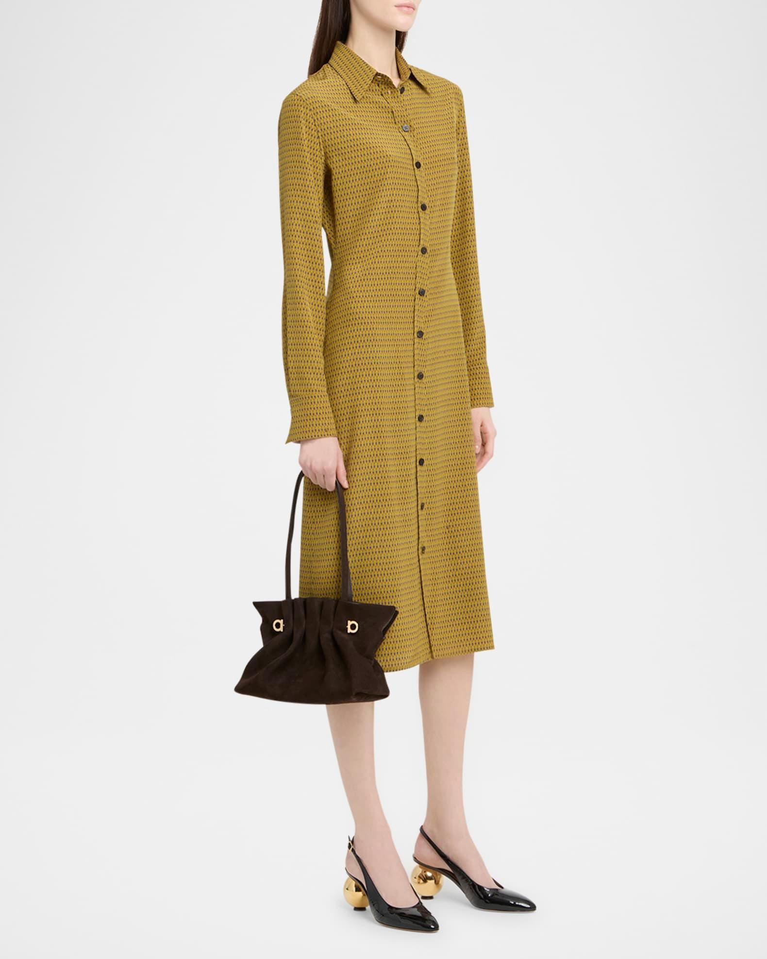 Piercing Suede Corduroy Shoulder Bag Product Image