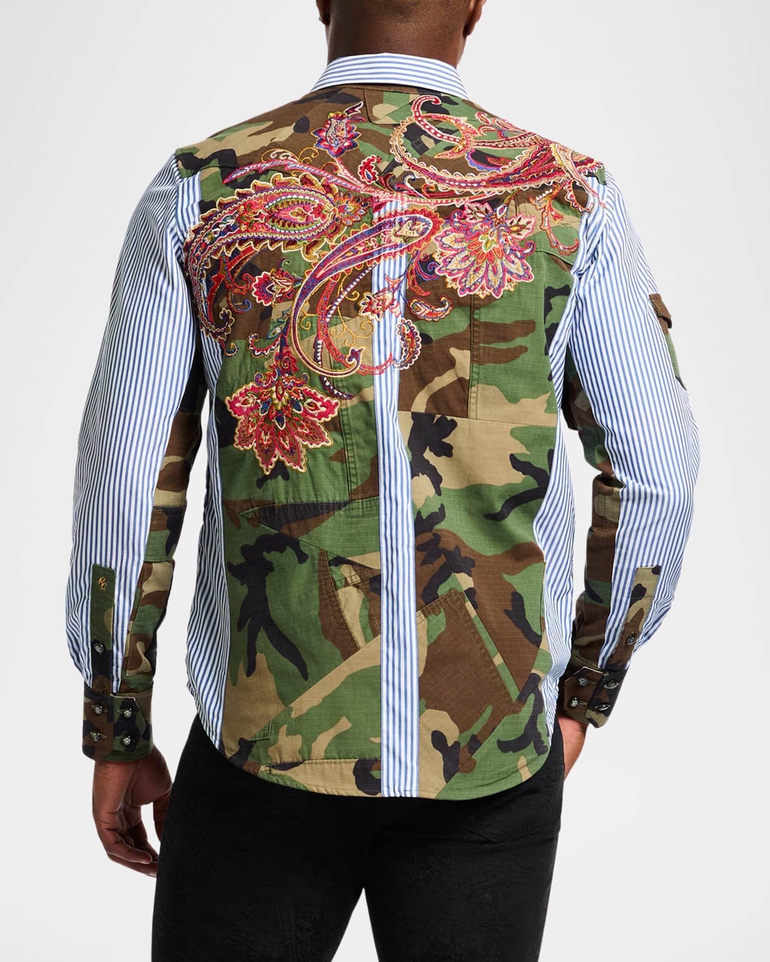 Mens Casual Button-Down Shirt Product Image