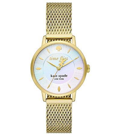 Kate Spade New York Metro Three-Hand Stainless Steel Watch - KSW1789 Watches Product Image