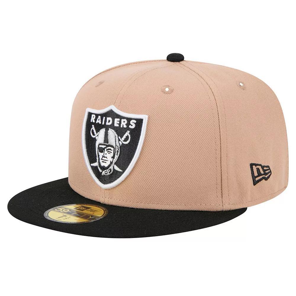 Men's New Era Tan New York Giants   Logo Main 59FIFTY Fitted Hat, Size: 7 7/8, Team Product Image