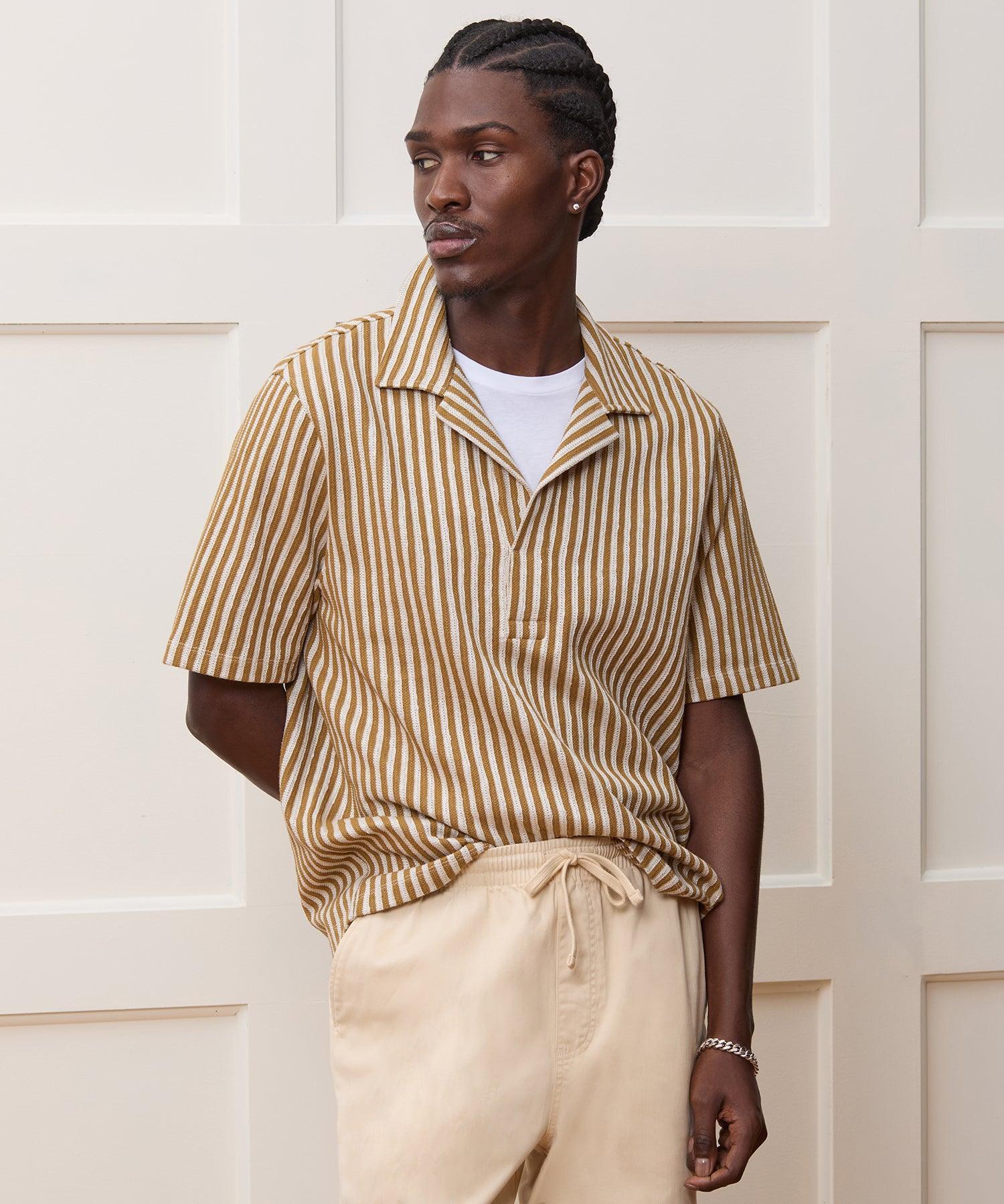 Relaxed Linen-Cotton Polo Product Image